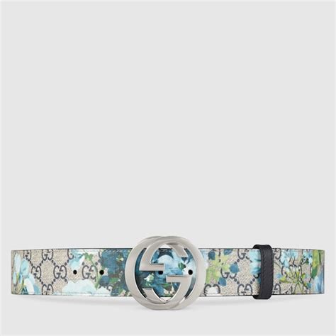 cintura gucci blooms uomo|cinture gucci da farfetch.